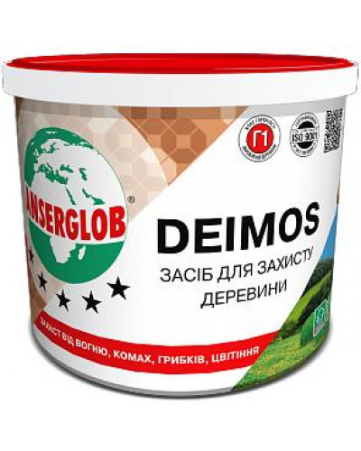 Защита древесины Anserglob DEIMOS 5кг (зеленый)