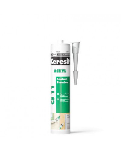 Герметик Акриловый Ceresit Akryl CS11 (белый) 280мл