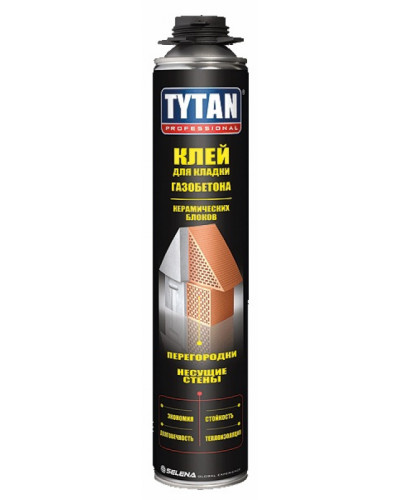Клей піна для кладки газобетону Tytan 870мл