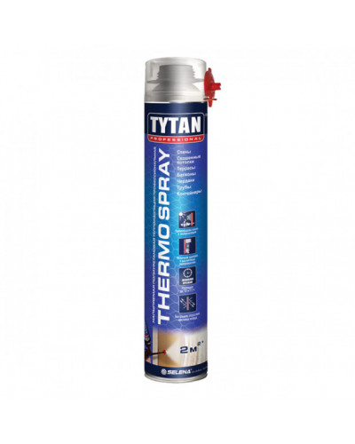 Піна напилювана Tytan THERMOSPRAY термоізоляція 870мл пістолет