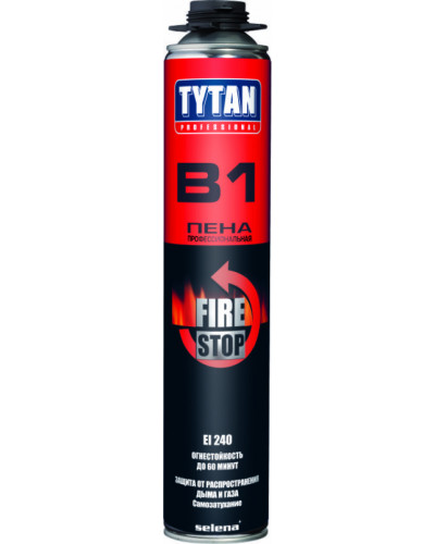 Піна вогнестійка TYTAN PROFESSIONAL B1 750 мл