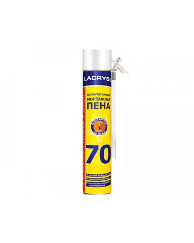 Пена монтажная LACRYSIL ручная 70л