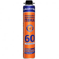 Піна монтажна LACRYSIL професійна 60л 750мл