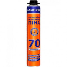 Піна монтажна Lacrysil професійна 70л