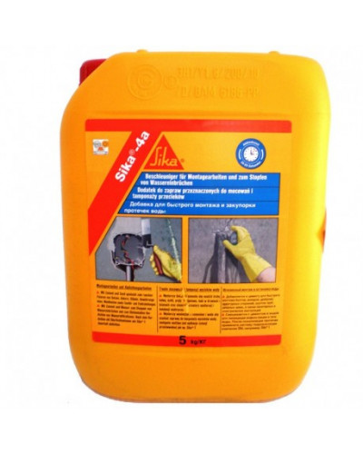 Sika-4a прискорювач схоплювання цементного розчину 1кг