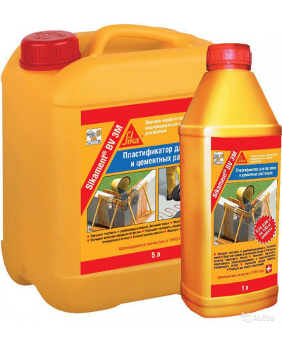 Sika BV 3M добавка в бетон 1кг