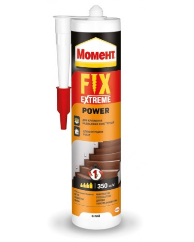 Клей монтажный Момент FIX Extreme Power 385г