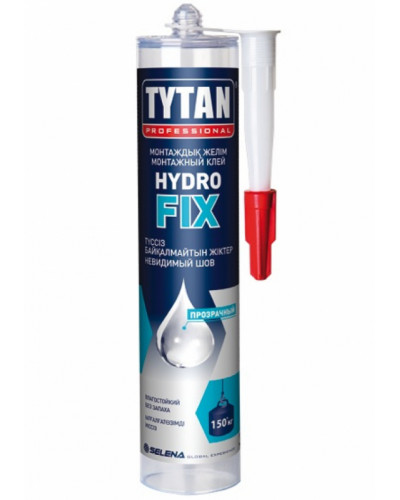 Клей Монтажний TYTAN PROFESSIONALHydro Fix 310мл безбарвний
