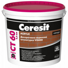 Декоративная акриловая штукатурка Ceresit VISAGE CT60 0,5мм 25кг