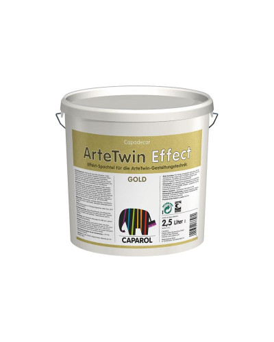 Шпатлевка декоративная Capadecor ArteTwin Effect Gold 2,5л