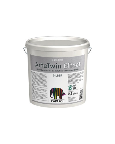 Шпаклівка декоративна Capadecor ArteTwin Effect Silber 2,5л