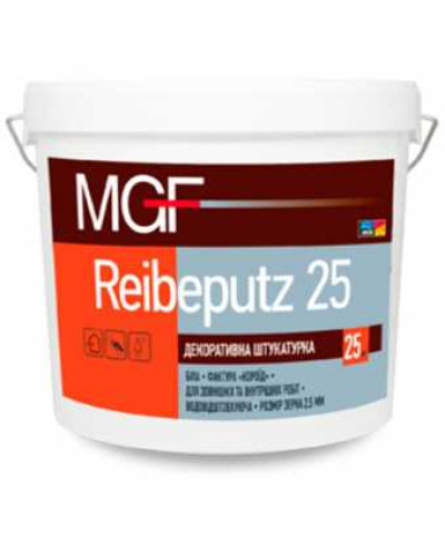 Штукатурка акрилова короїд MGF Reibeputz 25 25 кг