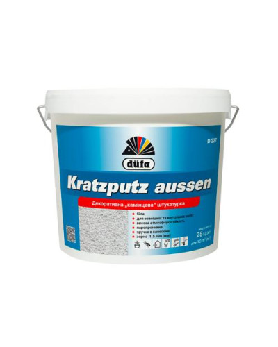 Штукатурка акриловая камешковая Dufa D227 25кг