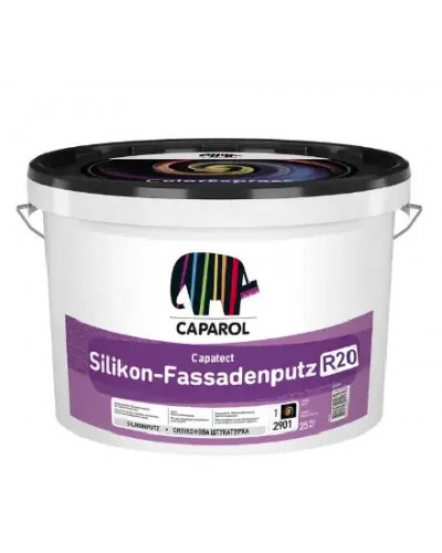 Штукатурка декоративна Silikon-Fassadenputz Transparent R20 25кг