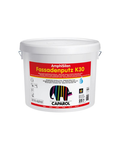 Штукатурка декоративна AmphiSilan-Fassadenputz K30 world Weis 25кг