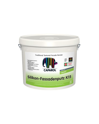Штукатурка декоративна Silikon-Fassadenputz K15 Weis 25кг