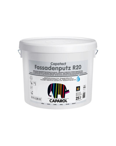 Штукатурка декоративна Silikon-Fassadenputz R20 Weis 25кг