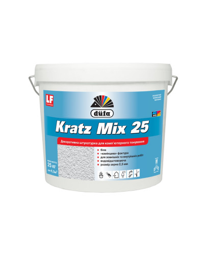 Штукатурка КRATZ mix 2,5mm 25кг Баранець