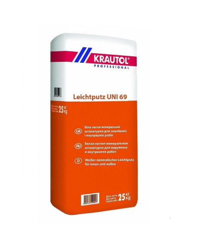 Штукатурка Krautol Leichtputz UNI 69 25кг