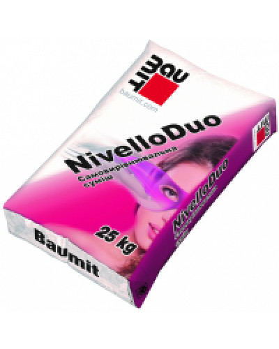 Самовыравнивающаяся смесь Baumit NivelloDuo 2-20 мм, 25кг