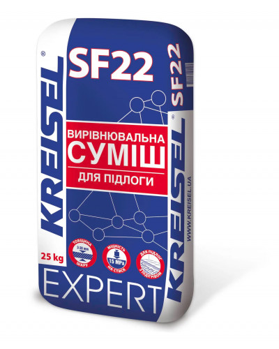 Выравнивающая смесь для пола, 3-30 мм Kreisel SF22 25кг