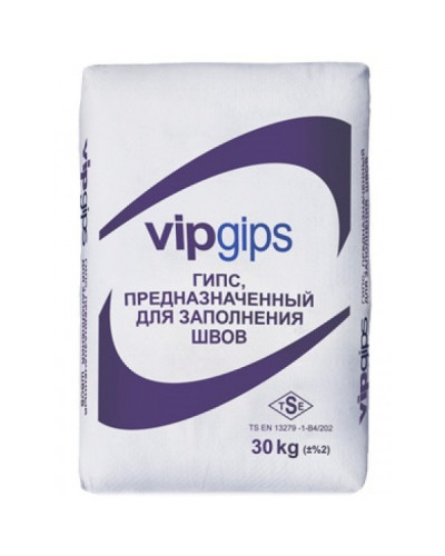 Гипс для заполнения швов VIPGIPS 30 кг