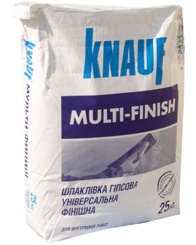 Шпаклівка гіпсова KNAUF Мультифініш 25кг