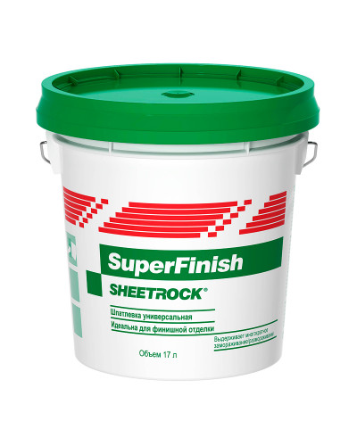 Шпаклевка готовая SHEETROCK 28кг Америка