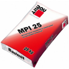 Стартовая цементно-известковая штукатурка Baumit MPI 25, 25кг