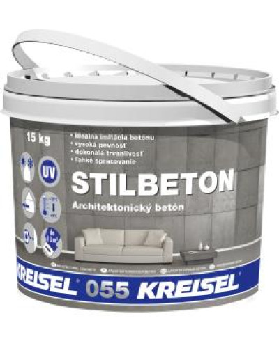 Декоративна модельована штукатурка KREISEL BETON ARCHITEKTONICZNY 055 15 кг
