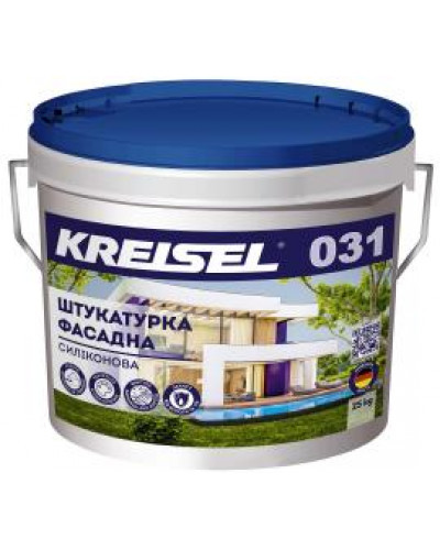 Штукатурка Силіконова KREISEL Баранець 1,5мм База В 25кг