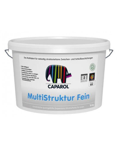Декоративное покрытие Capadecor MultiStruktur fein 16кг