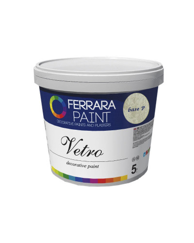 Декоративне покриття Ferrara Vetro BASE P 5л