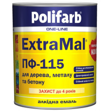 Эмаль алкидная Polifarb ExtraMal ПФ-115 бежевый 2,7кг