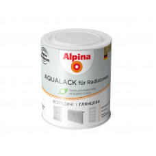 Эмаль для радиаторов для тонирования Alpina Aqualack fur Radiator 0,75л