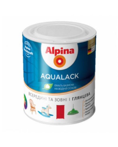 Емаль для тонування для дерева та металу Alpina Aqualack SM /мат. B3 0,71 л