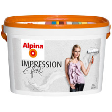 Фарба структурна біла матова Alpina Impression Effekt 10л
