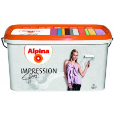 Фарба структурна біла матова Alpina Impression Effekt 5л
