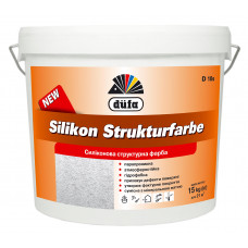 Фарба структурна силіконова Silikon Strukturfarbe Dufa D 10s 15кг