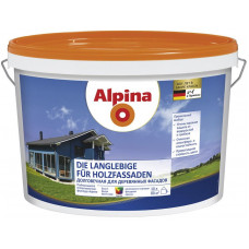 Фарба універсальна акрилова для дерева Alpina Die Langlebige fur Holzfassaden B1 10л
