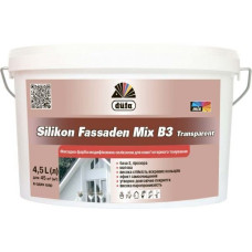 Краска фасадная Dufa Silikon Fassaden Mix B3 transparent 4,5л