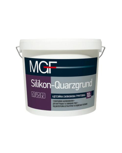 Кварцгрунт силиконовый MGF Silikon Quarzgrund M816 10л