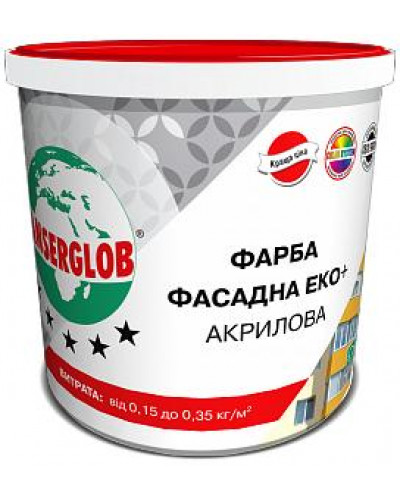 Краска ФАСАД ЭКО+ акрил Анцерглоб 4,2кг