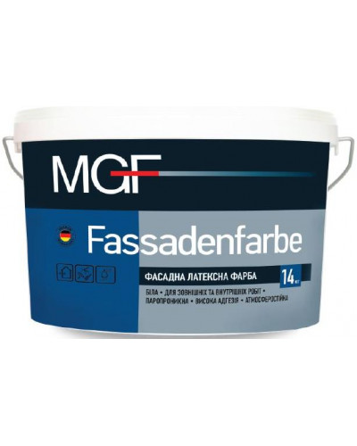 Краска фасад MGF М90 Fassadenfarbe 14кг