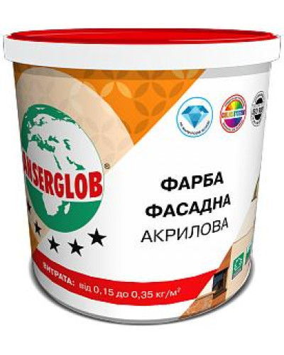 Краска ФАСАДНАЯ акриловая Анцерглоб 7кг