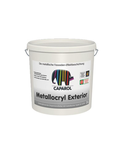 Краска с металлическим эффектом Capadecor Metallacryl Exterior 10л