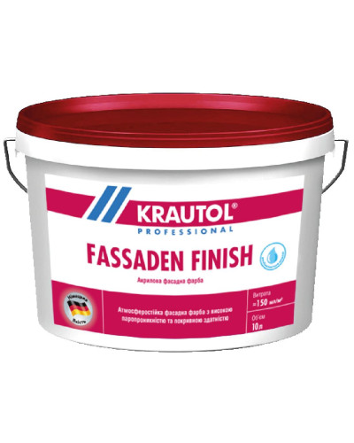 Фарба стирол-акрилова Krautol Fassaden Finish 5л