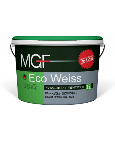 Краска интерьерная MGF Eco Weiss М1 3,5кг