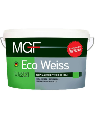 Краска интерьерная MGF Eco Weiss М1 35кг