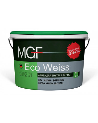 Краска интерьерная MGF Eco Weiss М1 7кг